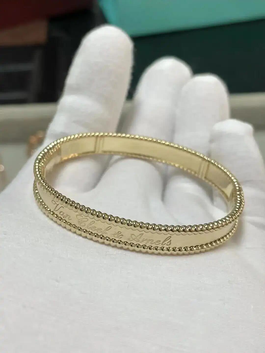 Van Cleef & Arpels Magic Alhambra Bangle Bracelet